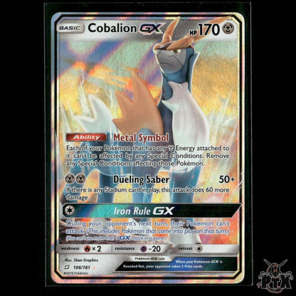 Cobalion GX 106/181 SM - Team Up NM Pokemon
