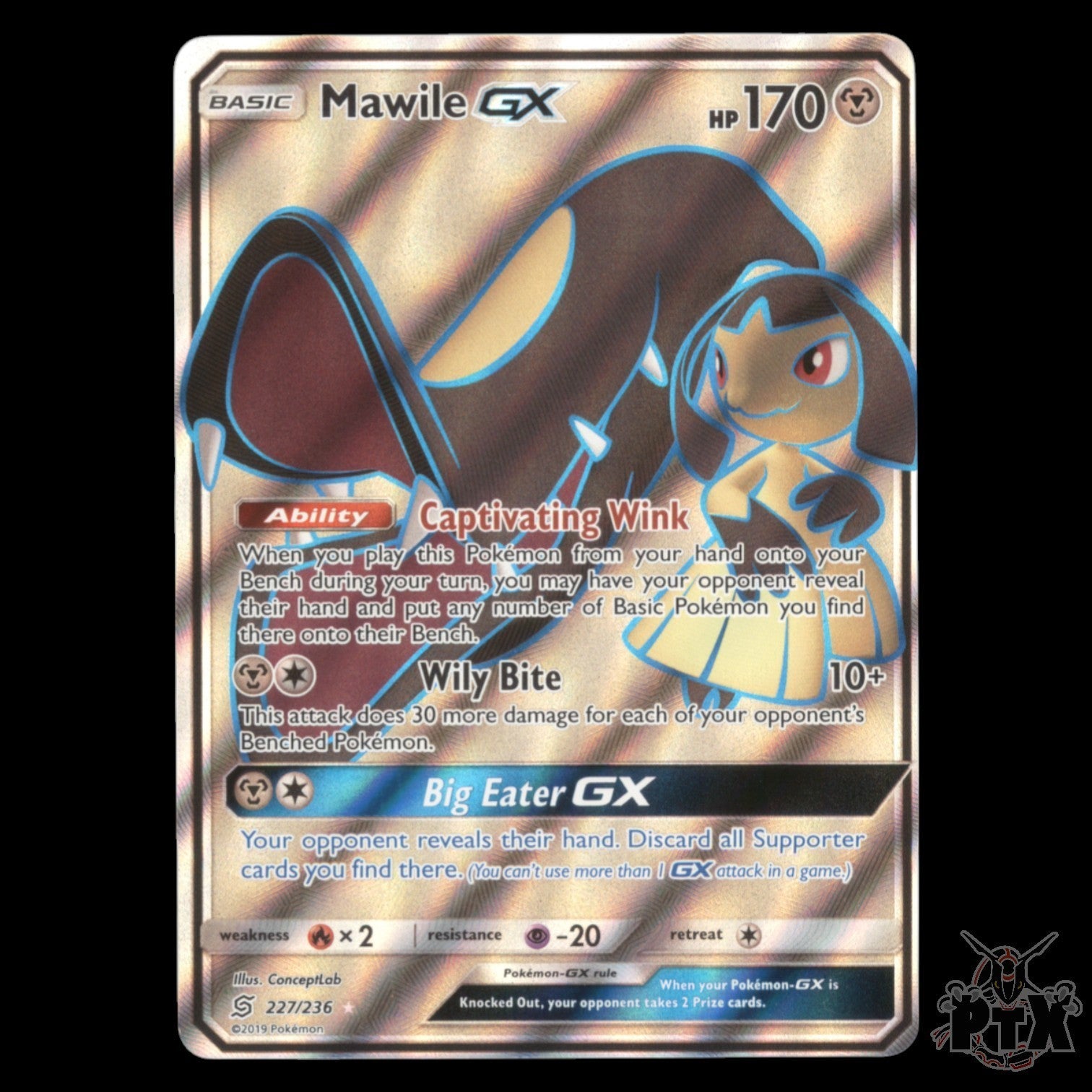 Mawile gx #227/236 Unified Minds NM/Near Mint Pokemon 2019