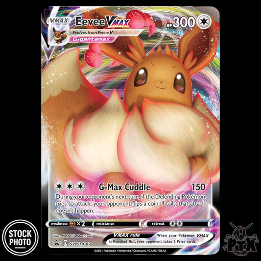 Eevee VMAX #SWSH087 Sword & Shiel Promo NM/Near Mint Pokemon 2021