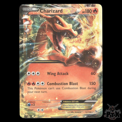 Charizard EX #12/106 Flashfire NM/Near Mint Pokemon 2014