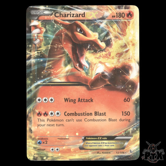 Charizard EX #12/106 Flashfire NM/Near Mint Pokemon 2014