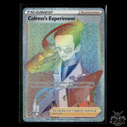 Colress's Experiment (Secret) 205/196 SWSH11: Lost Origin NM Pokemon