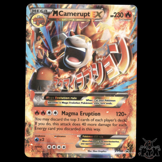 M Camerupt EX #XY198 XY Promo NM/Near Mint Pokemon 2017