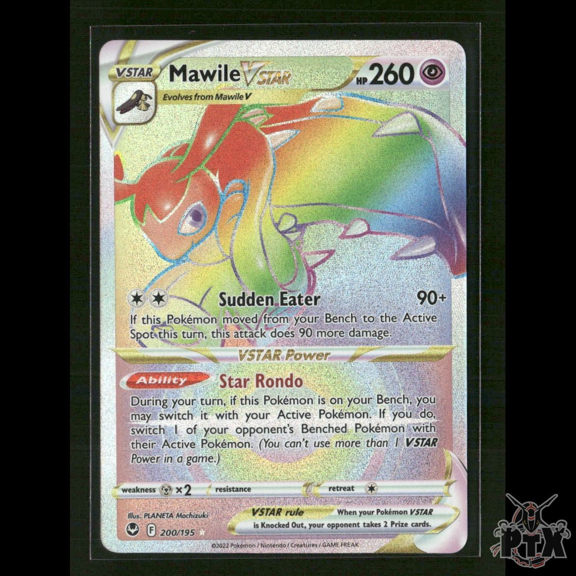 Mawile VSTAR (Secret) 200/195 SWSH12: Silver Tempest NM Pokemon