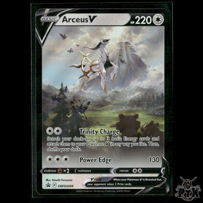 Arceus V SWSH204 SWSH: Sword & Shield Promo Cards NM Pokemon