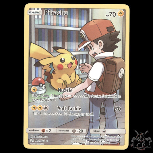 Pikachu #241/236 Cosmic Eclipse NM/Near Mint Pokemon 2019