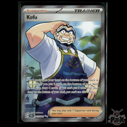 Kofu 165/142 SV07: Stellar Crown NM Pokemon