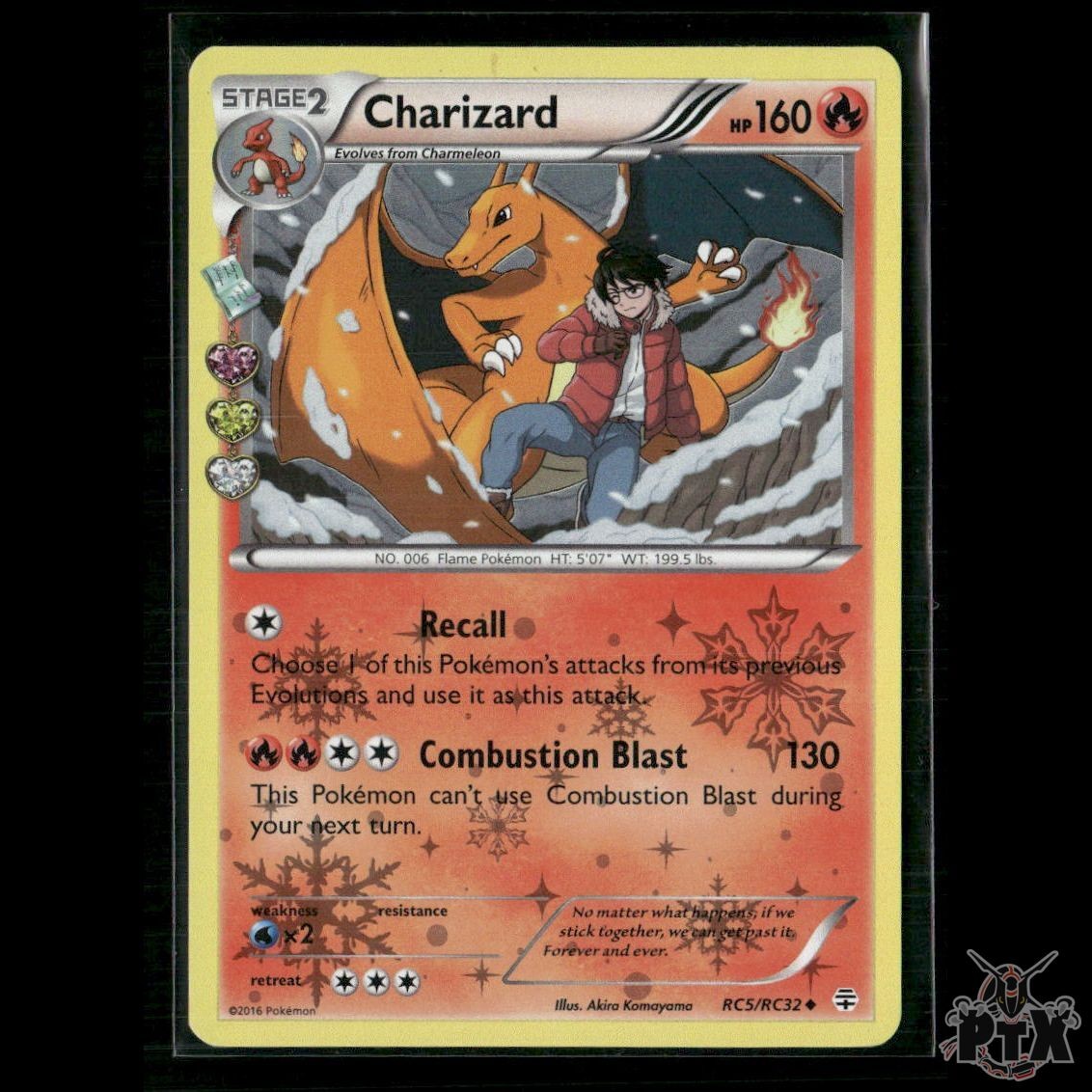 Charizard RC5/RC32 Generations: Radiant Collection LP Pokemon