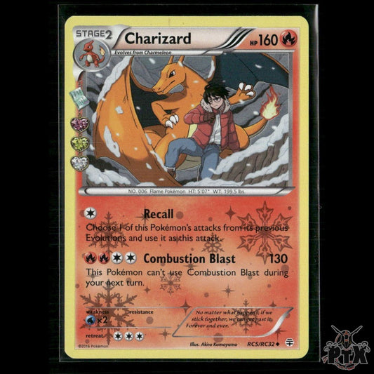Charizard RC5/RC32 Generations: Radiant Collection LP Pokemon