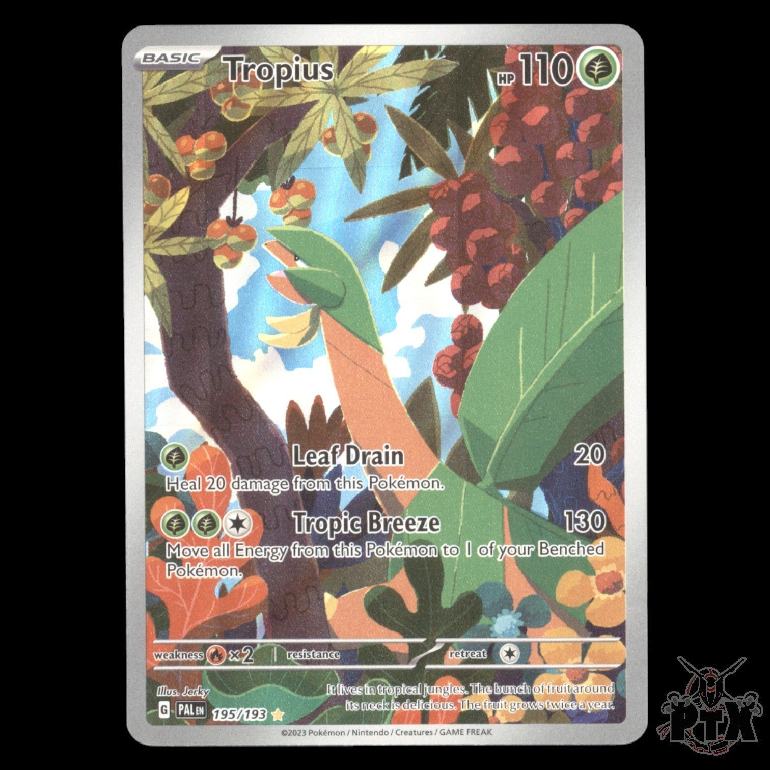 Tropius #195/193 Paldea Evolved NM/Near Mint Pokemon 2023