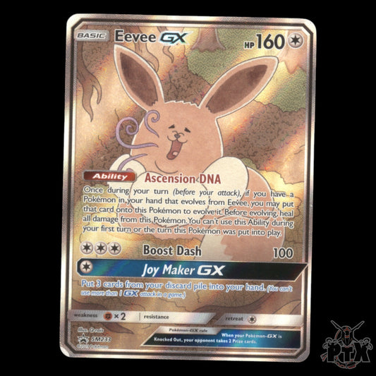 Eevee GX #SM233 Sun & Moon Promo HP/Heavily Played Pokemon 2019