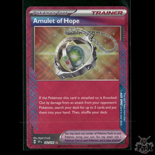 Amulet of Hope 162/191 SV08: Surging Sparks NM Pokemon 2024
