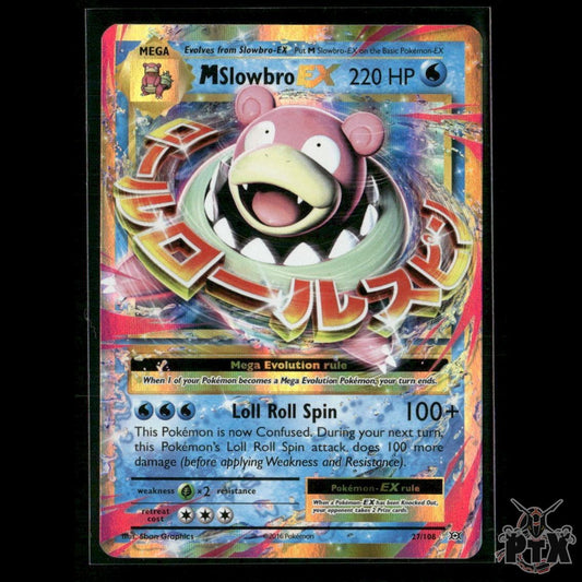 M Slowbro EX 27/108 XY - Evolutions NM Pokemon