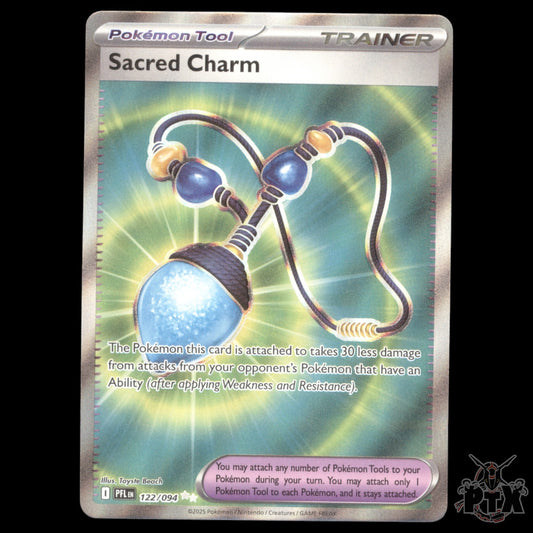 Sacred Charm 122/094 ME02: Phantasmal Flames NM Pokemon