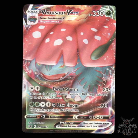 Venusaur VMAX #SWSH102 Sword & Shield Promo NM/Near Mint Pokemon 2021