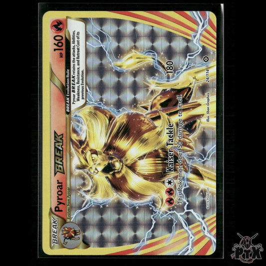 Pyroar BREAK 24/114 XY - Steam Siege NM Pokemon