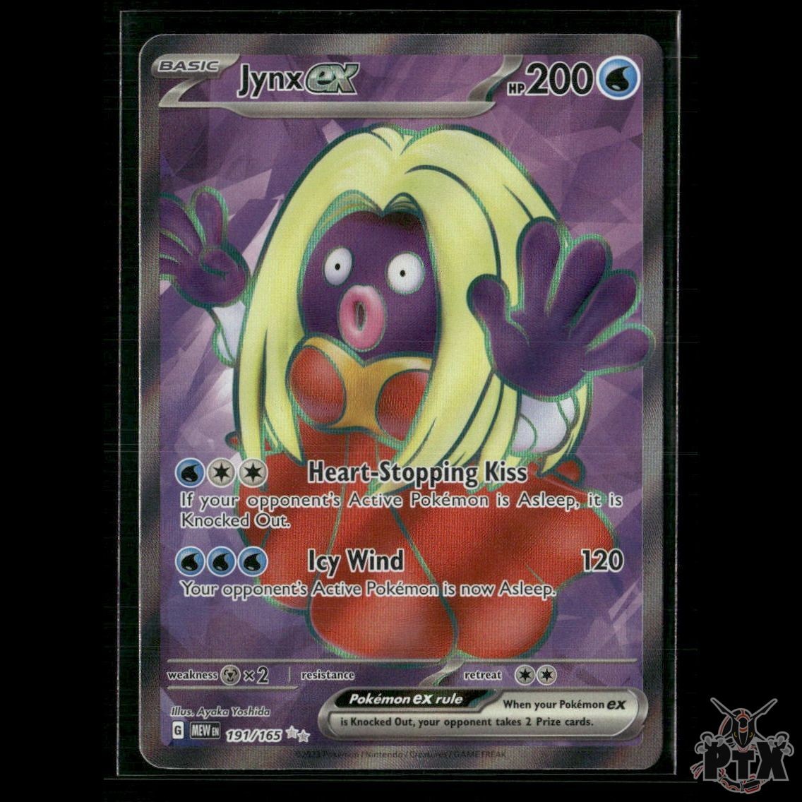 Jynx ex 191/165 SV: Scarlet & Violet 151 NM Pokemon