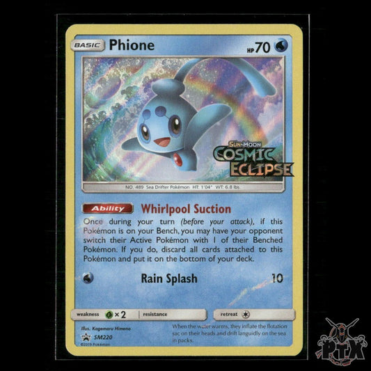 Phione (Prerelease) SM220 SM Promos NM Pokemon