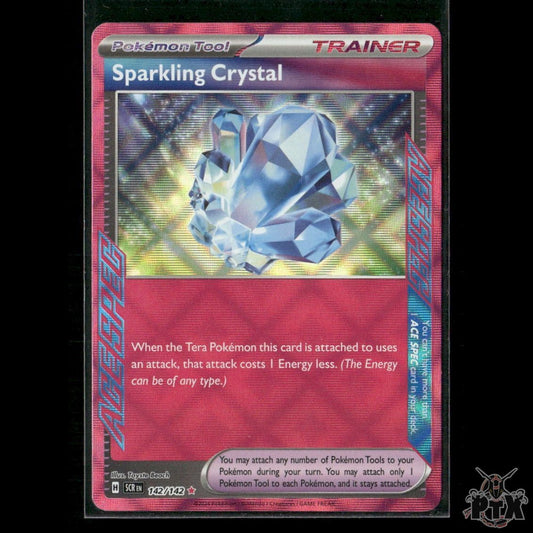 Sparkling Crystal 142/142 SV07: Stellar Crown NM Pokemon 2024