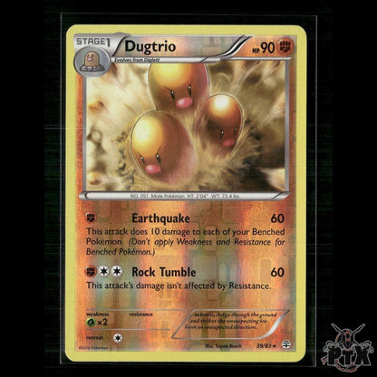 Dugtrio 39/83 Generations NM Pokemon
