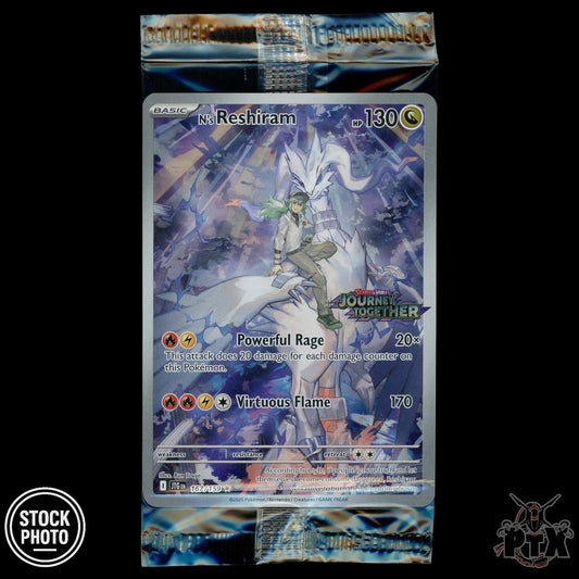 N's Reshiram #167/159 Journey Together Promo Sealed Pokemon 2025
