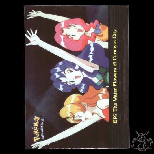 Topps Series 1 EP7 The water Flowers of Cerulean City Foil Pokemon 2000