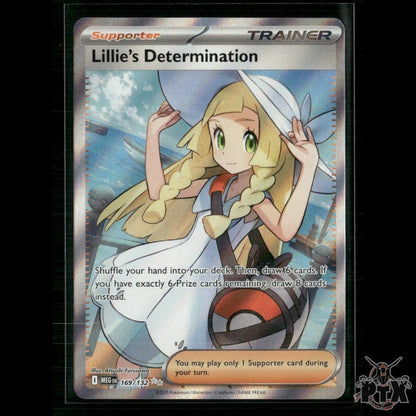 Lillie's Determination 169/132 ME01: Mega Evolution NM Pokemon