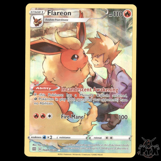 Flareon #TG01/TG30 Brilliant Stars  NM/Near Mint Pokemon 2022
