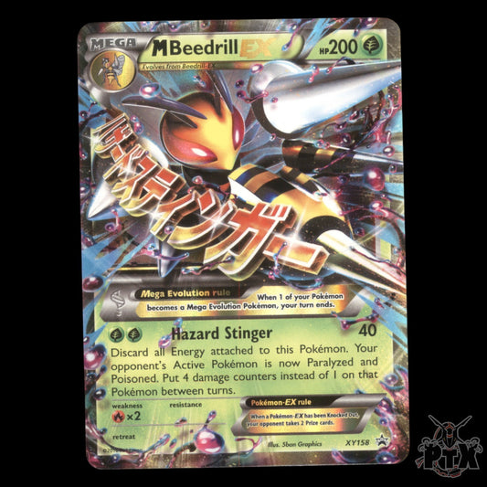 M Beedrill EX #XY158 XY Promo NM/Near Mint Pokemon 2016