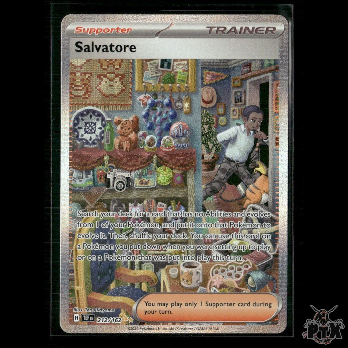 Salvatore 212/162 SV05: Temporal Forces NM Pokemon