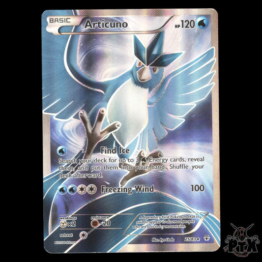 Articuno #25/83 Generations LP/Lightly Played Pokemon 2016