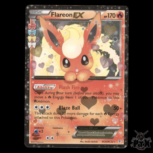 Flareon EX #RC6/RC32 Generations LP/Lightly Played Pokemon 2016