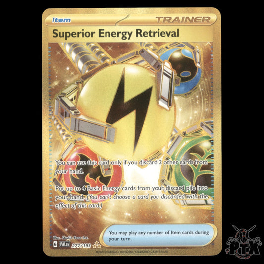 Superior Energy Retrieval #277/193 Paldea Evolved NM/Near Mint Pokemon 2023
