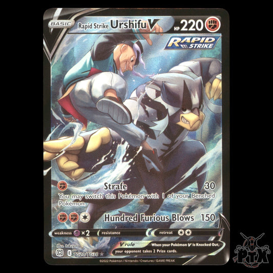 Rapid Strike Urshifu V #TG20/TG30 Brilliant Stars NM/Near Mint Pokemon 2022