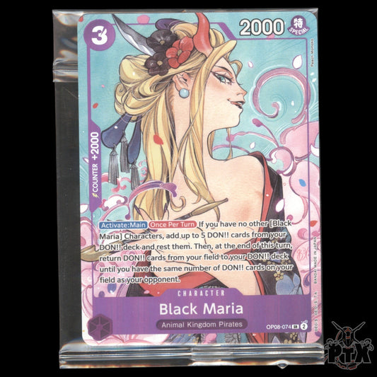 Black Maria OP08-074 Illustration Box Vol.2 NM One Piece