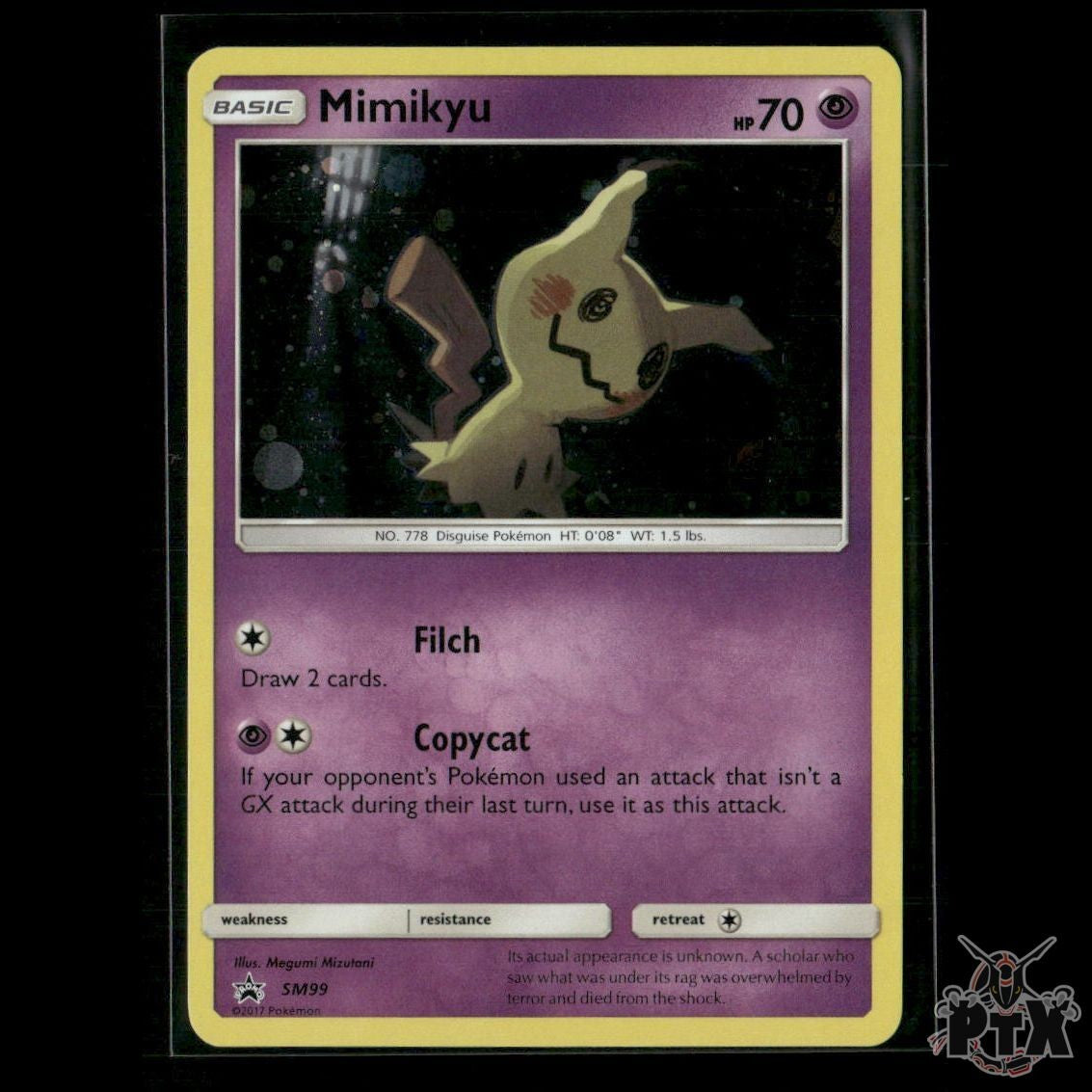 Mimikyu SM99 SM Promos NM Pokemon