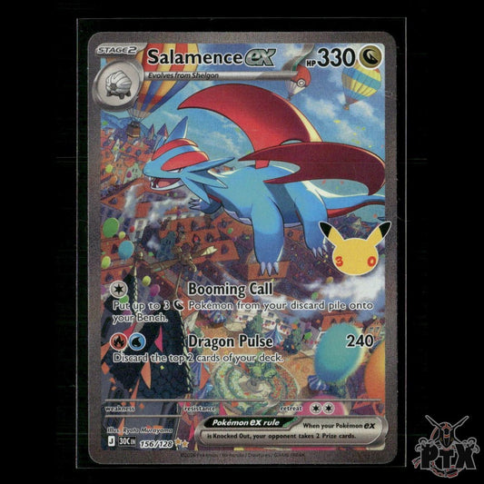 Salamence ex 156/128 ME: 30th Celebration NM Pokemon