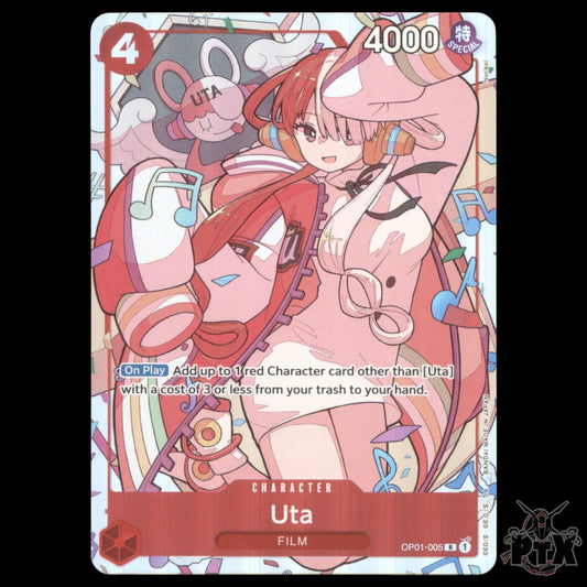 Uta OP01-005 Premium Card Collection -Uta- NM One Piece