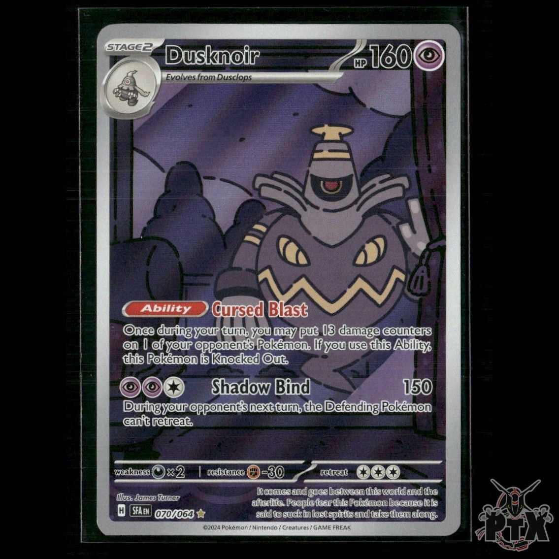 Dusknoir 070/064 SV: Shrouded Fable NM Pokemon