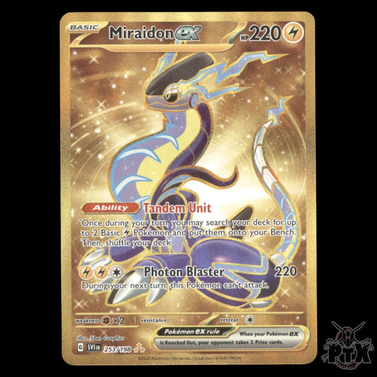Miraidon ex #253/198 Scarlet & Violet Base Set NM/Near Mint Pokemon 2023