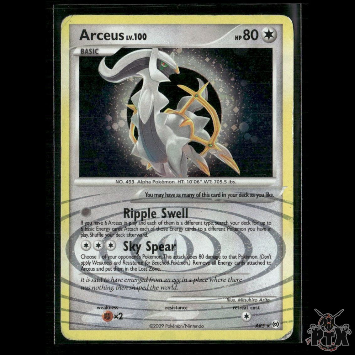 Arceus AR5 Arceus HP Pokemon