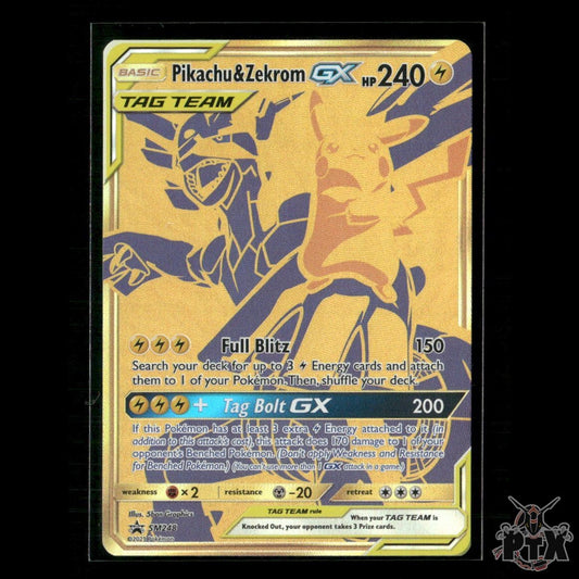 Pikachu & Zekrom GX SM248 SM Promos NM Pokemon