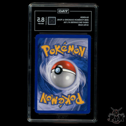 Blaziken Holo 1/106 TAG 8.5 Great Encounters Pokemon 2008