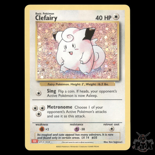 Clefairy #013/034 Trading Card Game Classic NM/Near Mint 2023