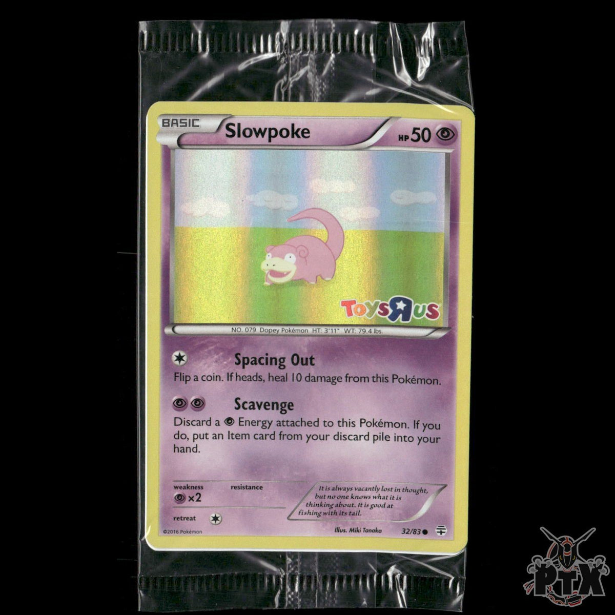 Slowpoke 32/83 Toys R Us Promo Sealed Pokemon
