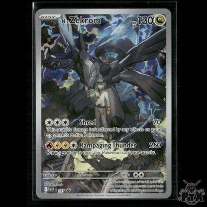 N's Zekrom 031 ME: Mega Evolution Promo NM Pokemon