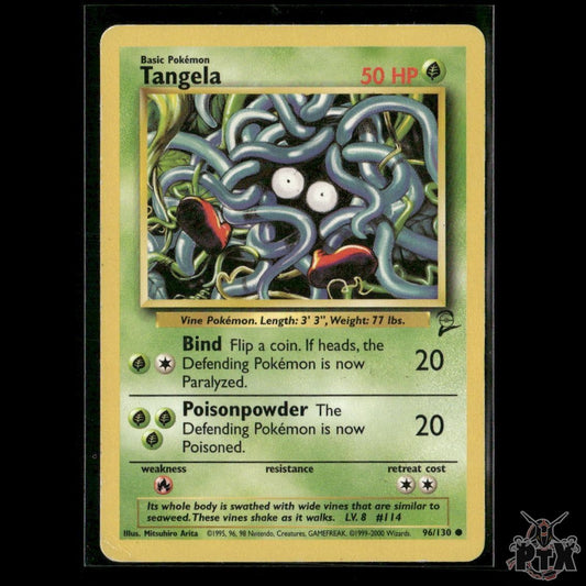 Tangela 96/130 Base Set 2 MP Pokemon