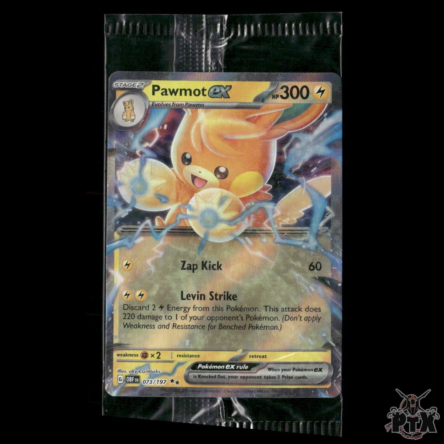 Pawmot ex 073/197 Sealed Promo NM Pokemon