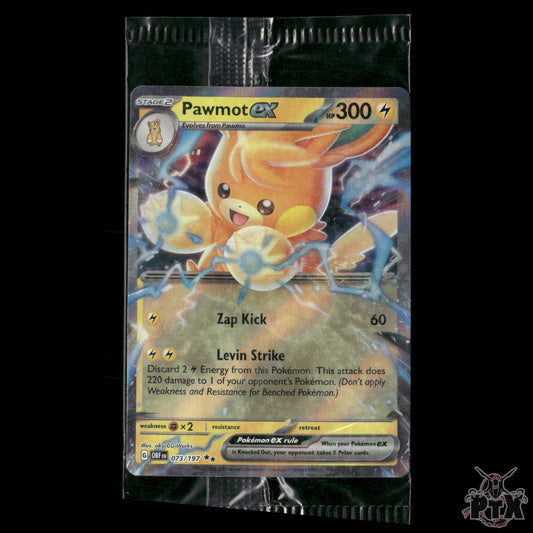 Pawmot ex 073/197 Sealed Promo NM Pokemon