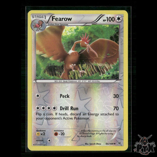 Fearow 66/108 XY - Roaring Skies NM Pokemon